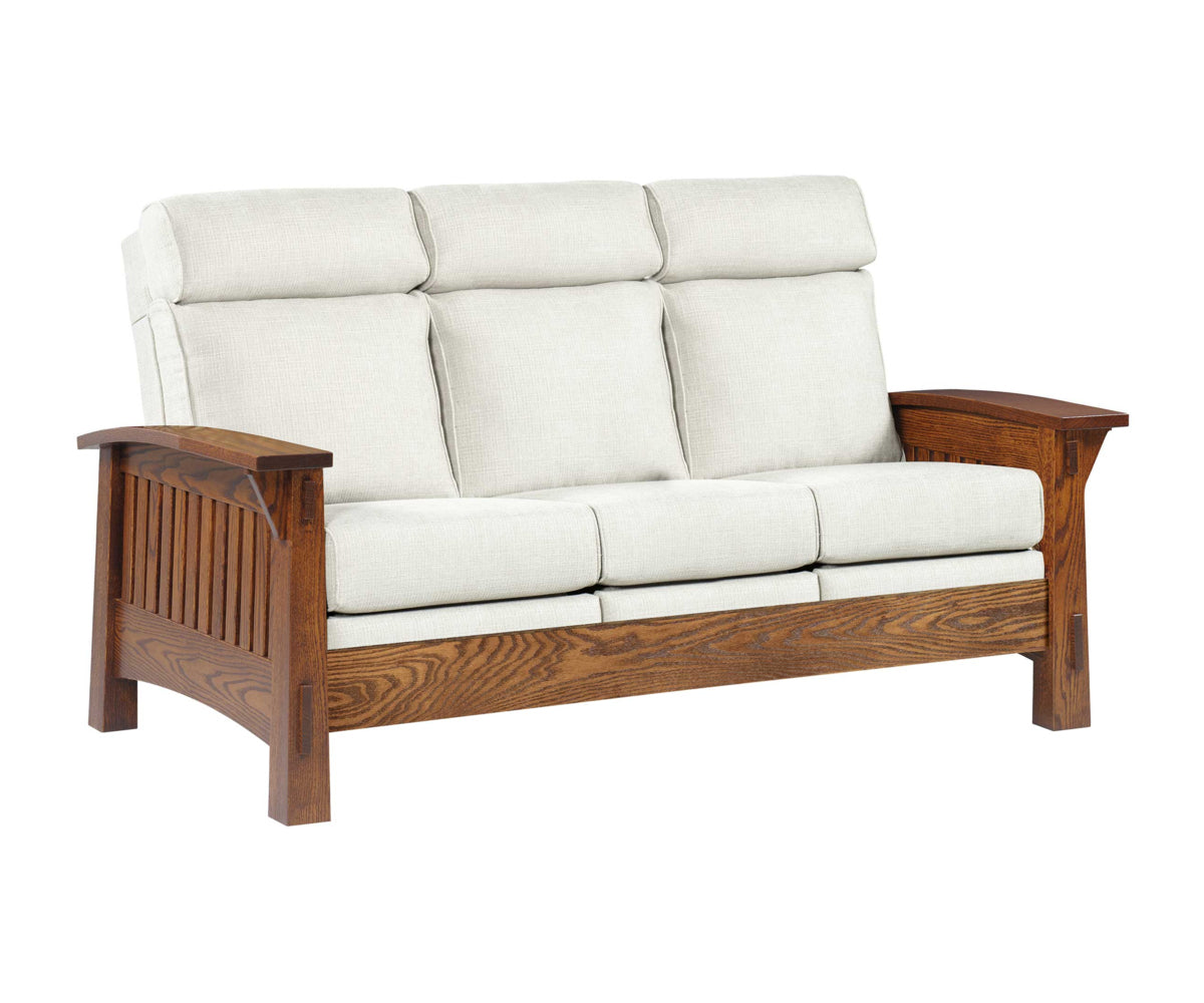 Amish 4575 Series Country Mission Stationary A Sofa