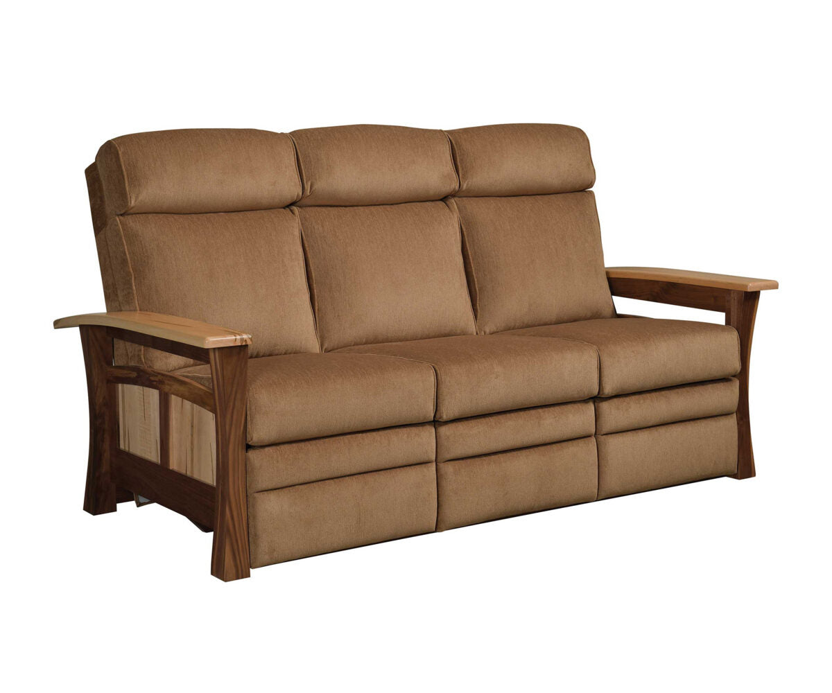 Amish 8675 Shaker Gateway Recliner Sofa