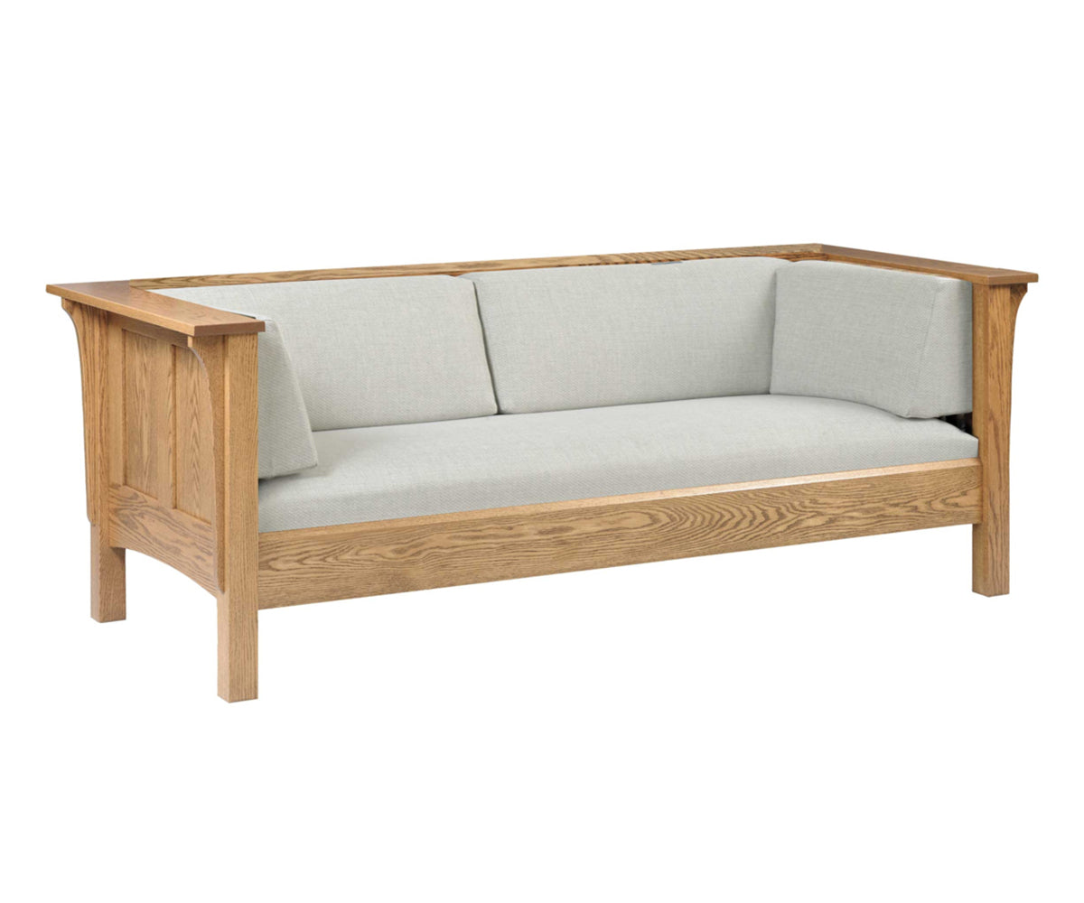 The Amish House 1600 Series Shaker Sofa - Thumbnail 3
