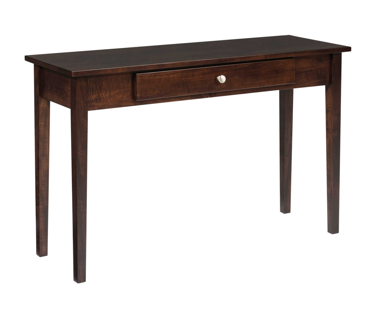Amish 500-600 Series Sofa Table With One Drawer-Table-The Amish House