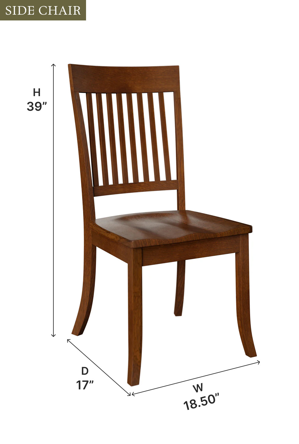 The Amish House Soho Dining Chair - Thumbnail 4