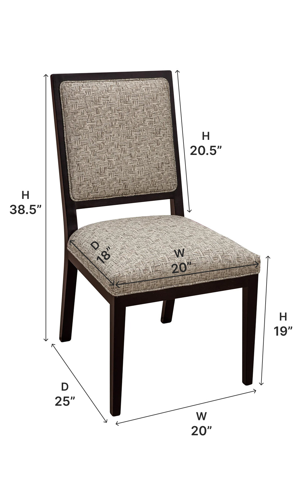 Sophia Fabric Side Chair