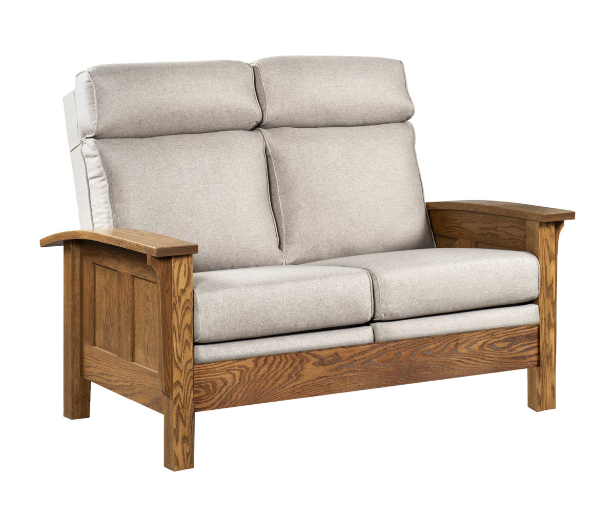Amish 1600 Series Shaker Stationary A Love Seat
