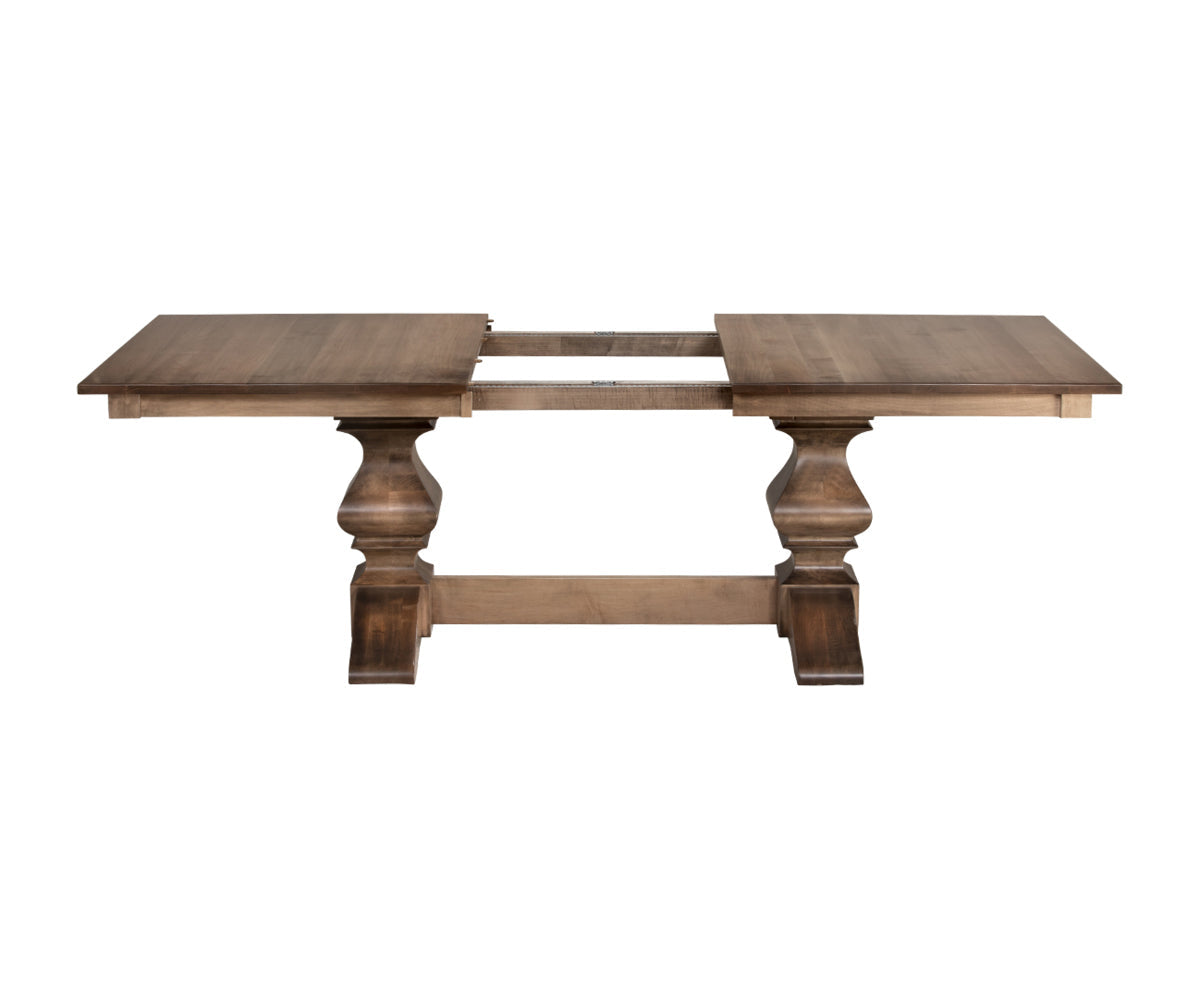 Amish Seymour Double Pedestal Table
