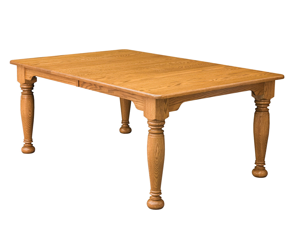 Amish Belleville Leg Table