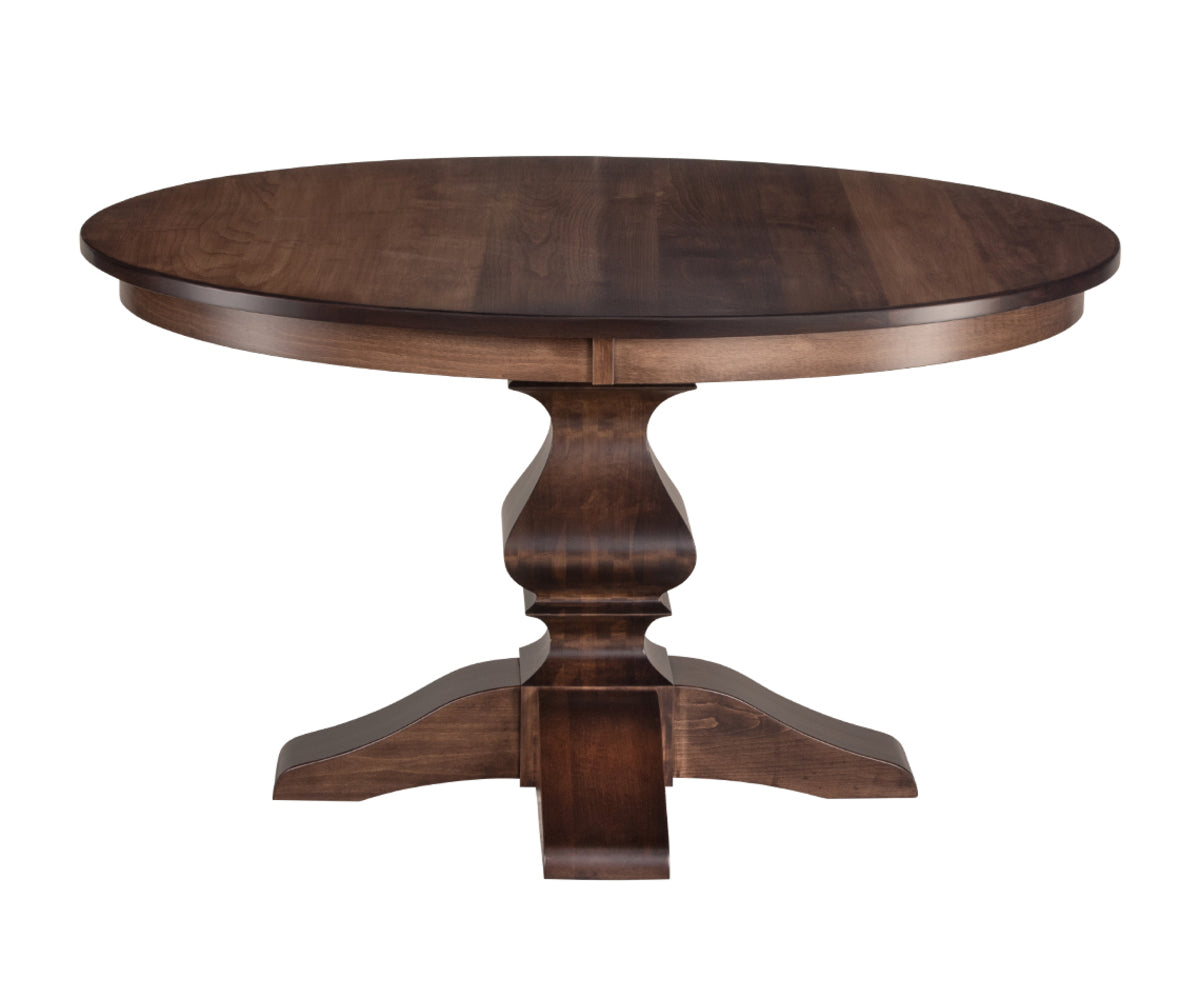Amish Seymour Single Pedestal Table