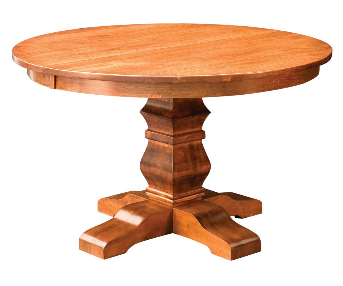 Amish Bradbury Single Pedestal Table