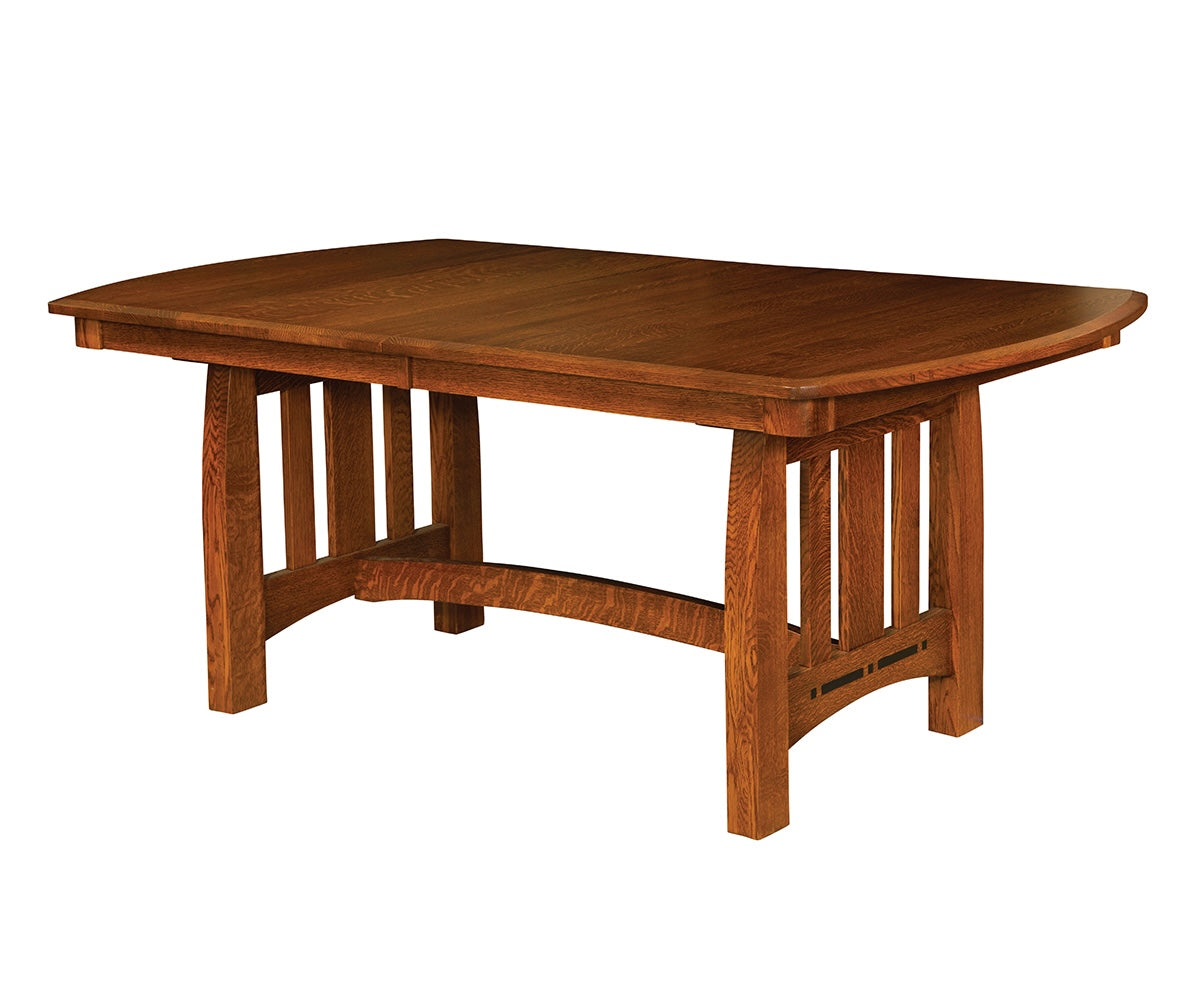 Amish Boulder Creek Trestle Table