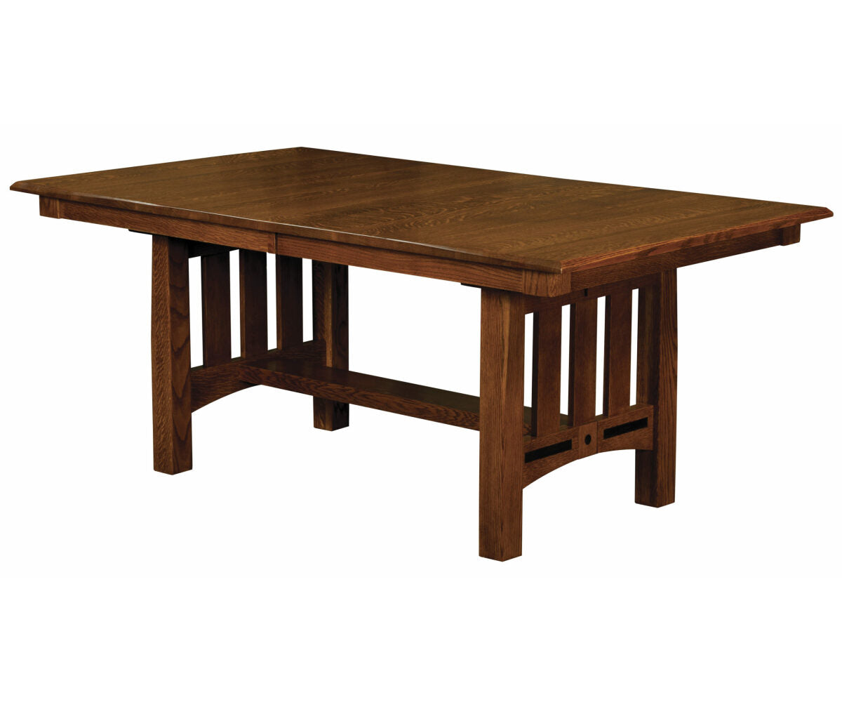Amish Lavega Trestle Table