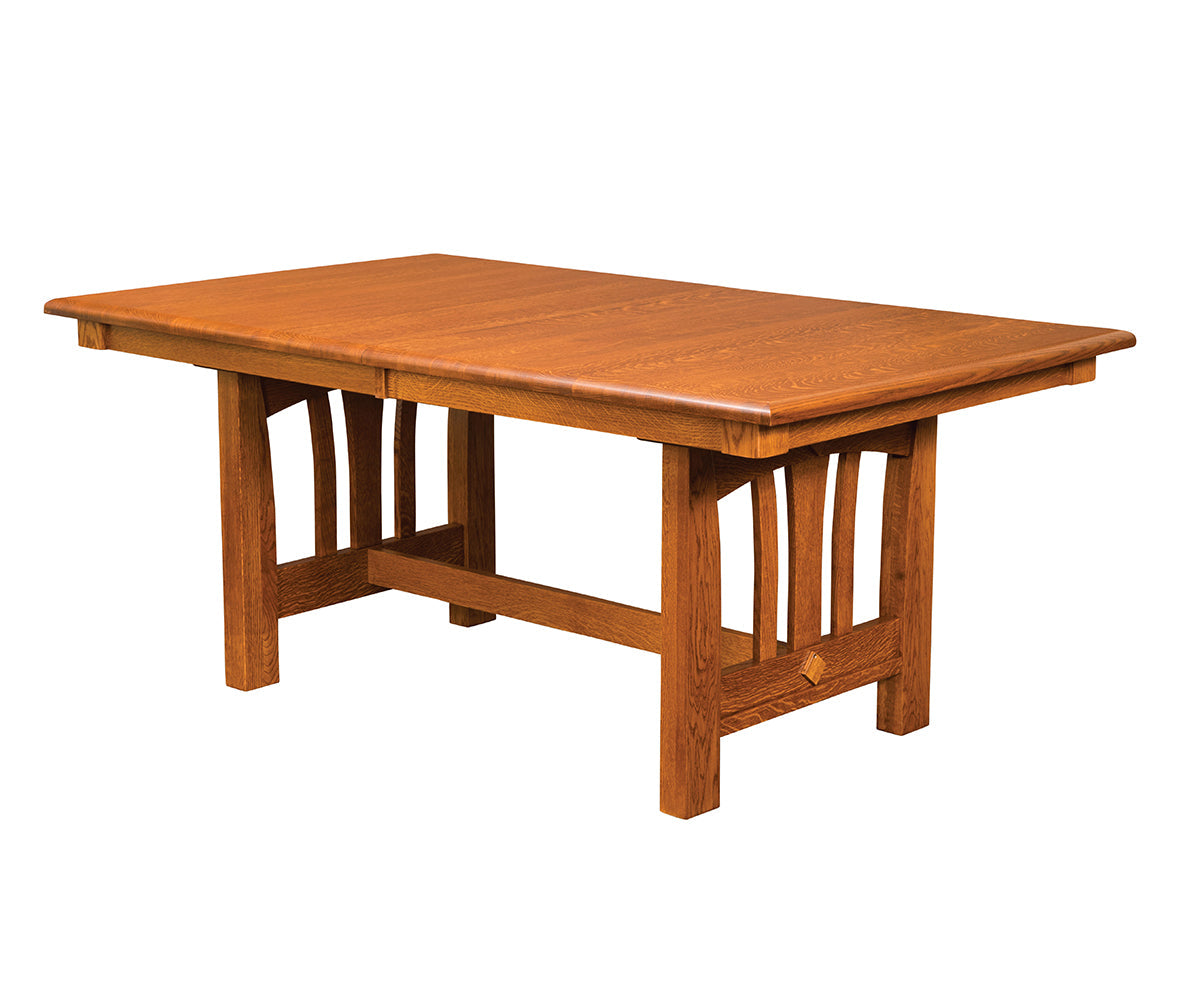 Amish Mondovi Trestle Table