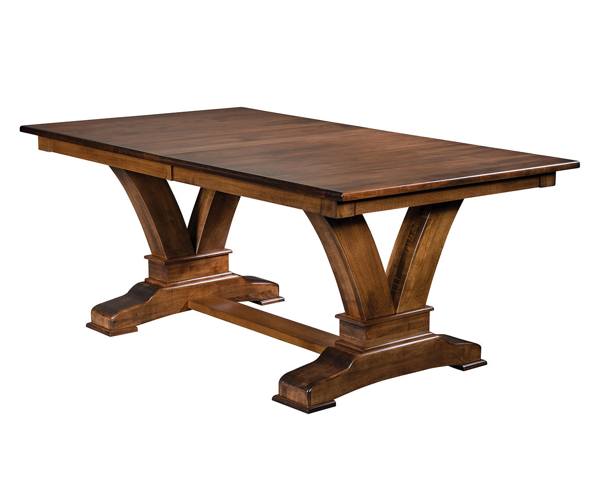 The Amish House Vincent Trestle Table