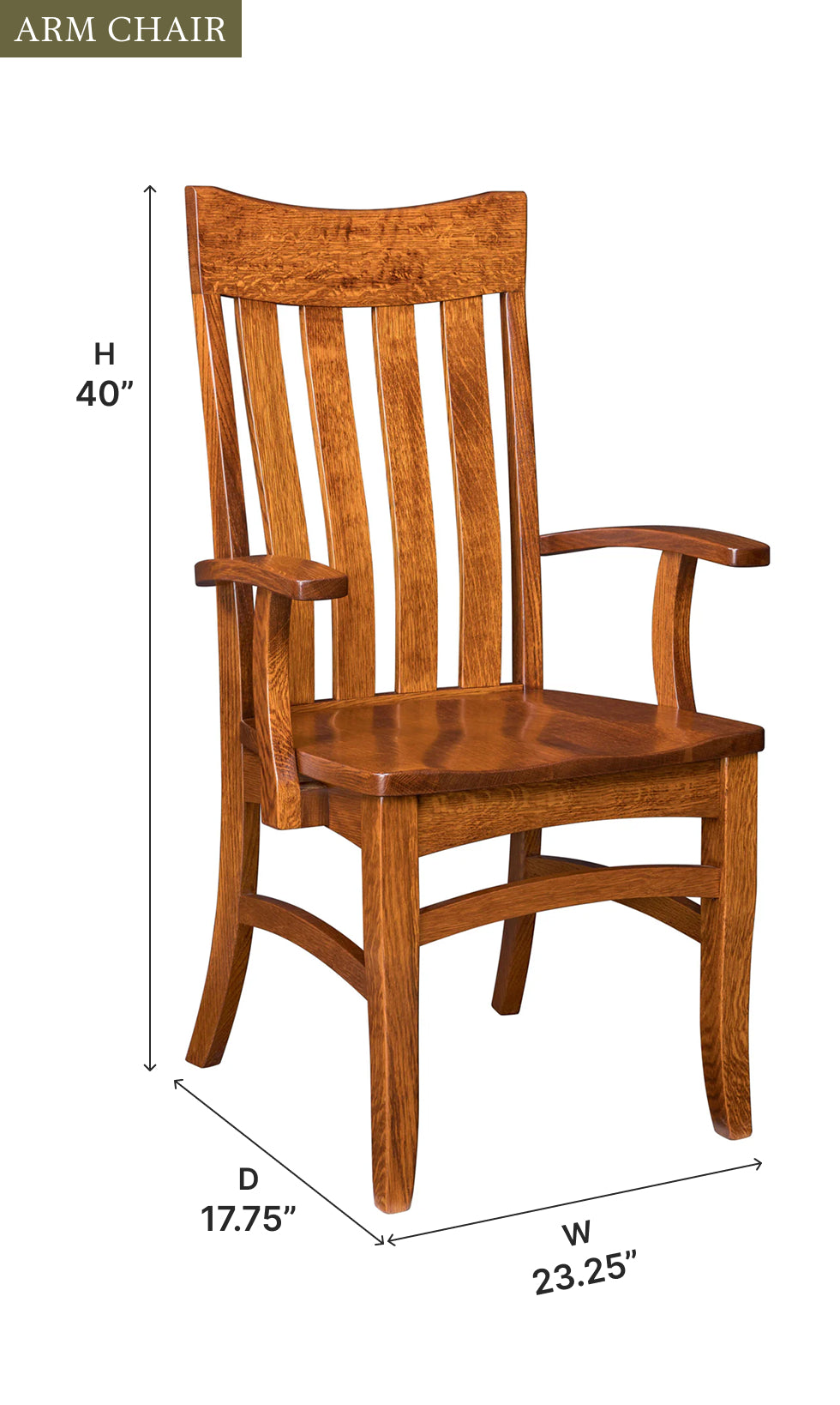 Amish Tampico Dining Chair