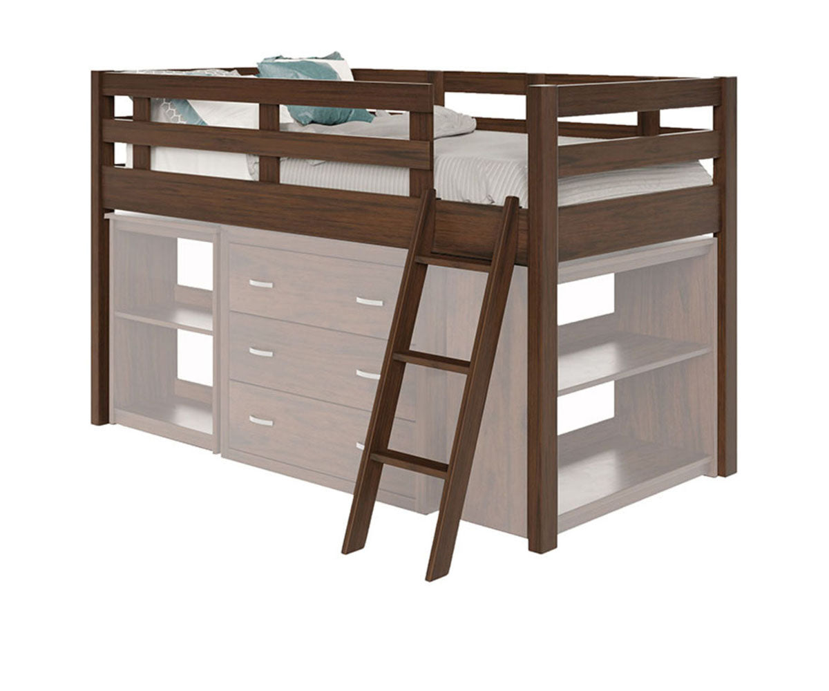 Amish Solana Twin Loft Bed with Ladder - Thumbnail 2