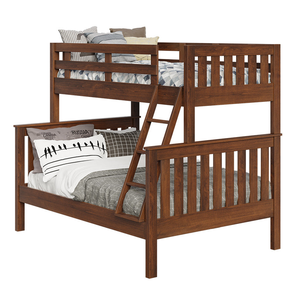 Amish Fremont Twin x Full Bunk Bed