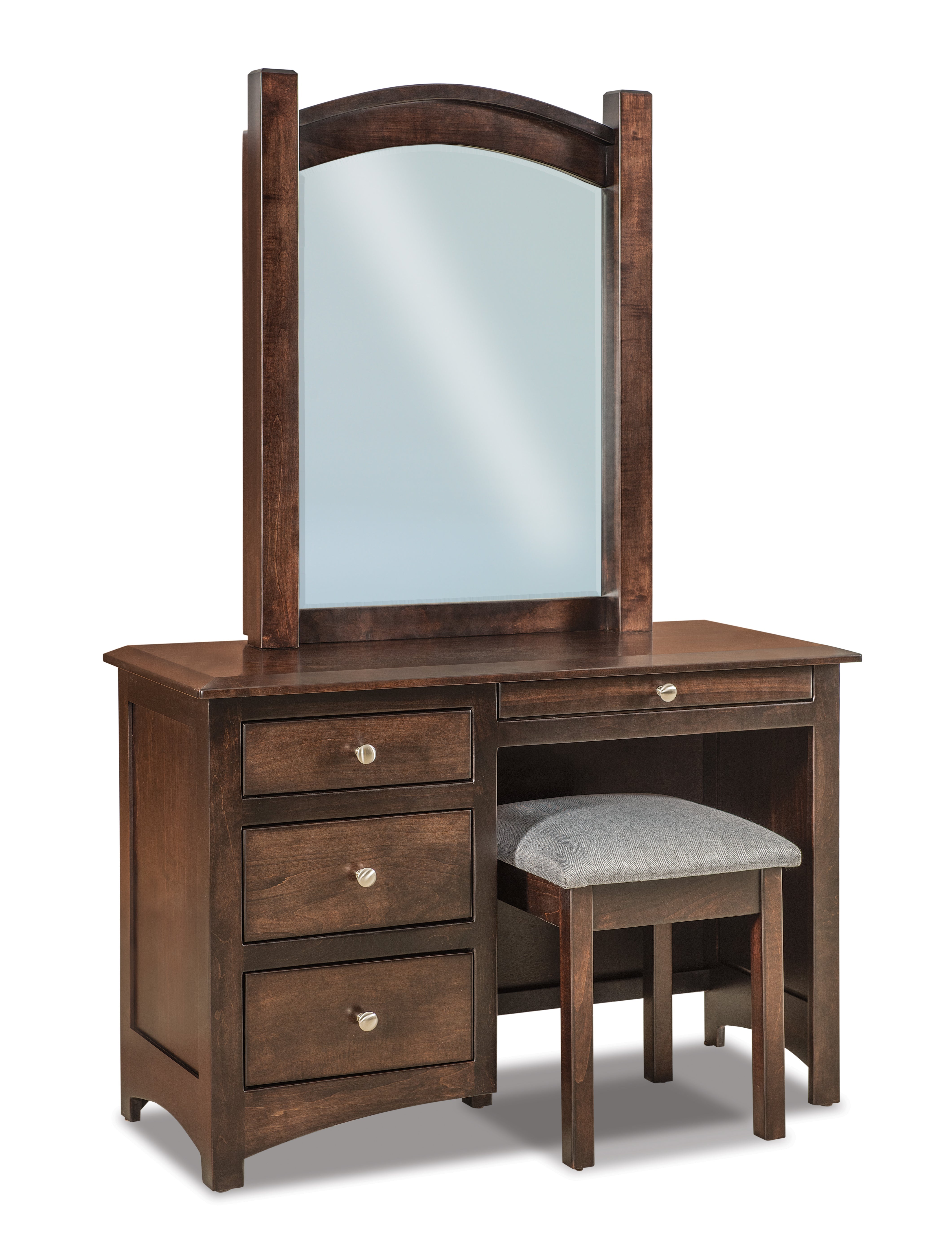 Amish Finland Four Drawer Vanity Dresser