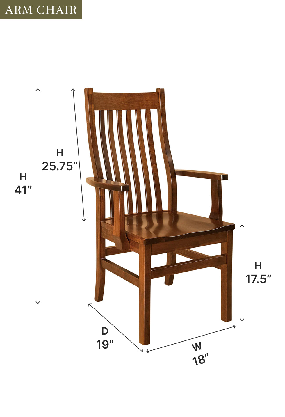 Amish Wabash Chair