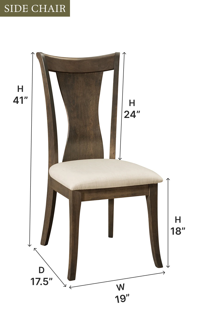 Amish Wellsburg Dining Chair - Thumbnail 5