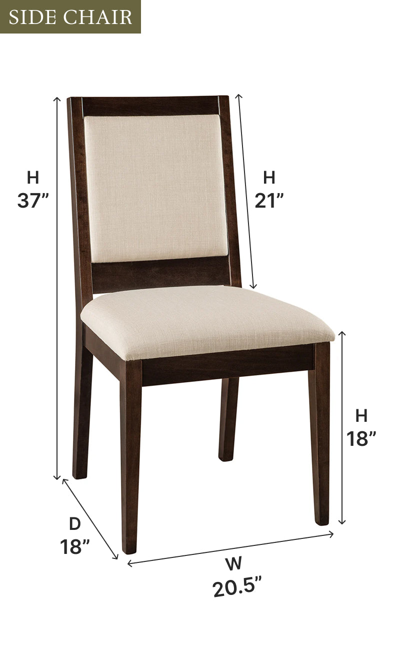 Amish Wescott Dining Chair-Dining Chair-The Amish House