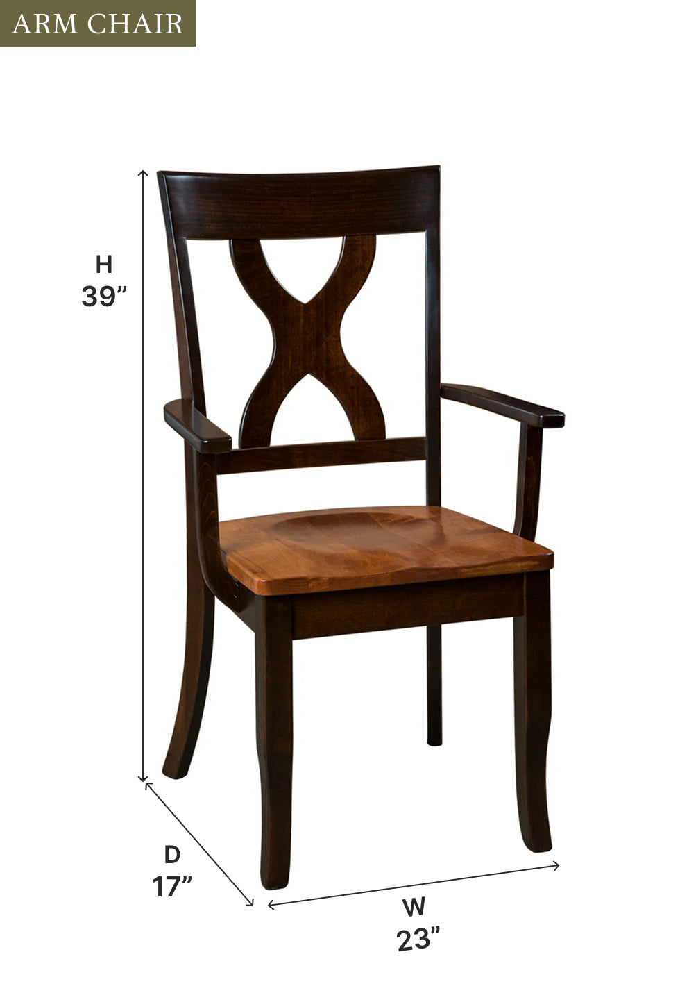 Amish Woodstock Dining Chair