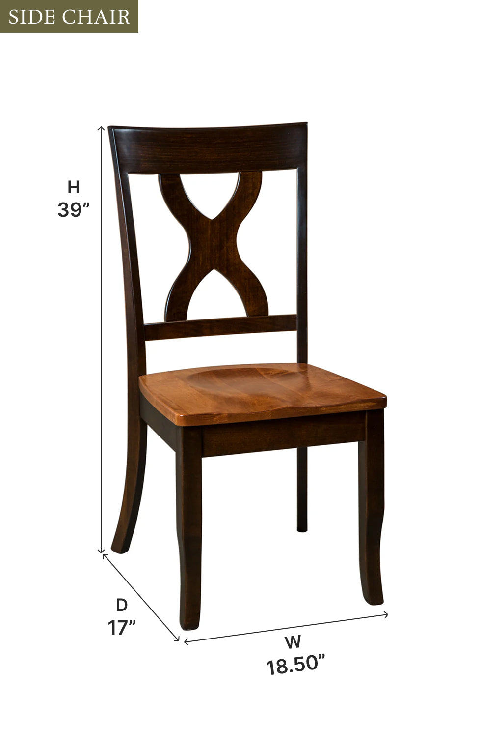 Amish Woodstock Dining Chair