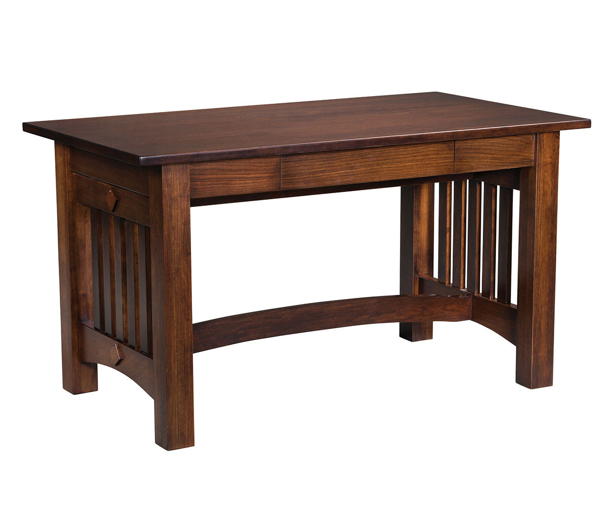 Amish Bellingham Trestle Writing Desk-Dining Table-The Amish House