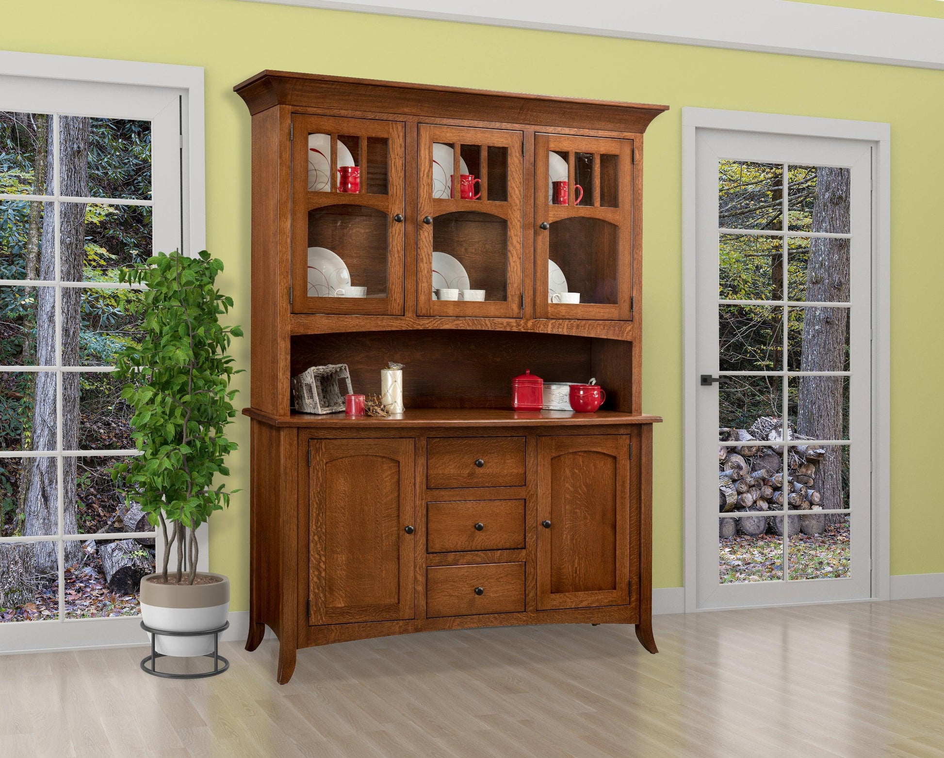 Amish Belamar Hutch