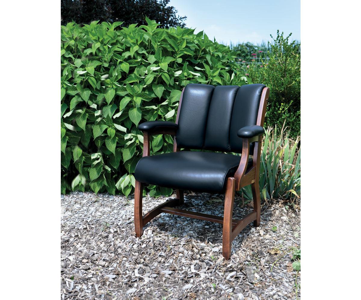 Amish Edelweiss Client Arm Chair