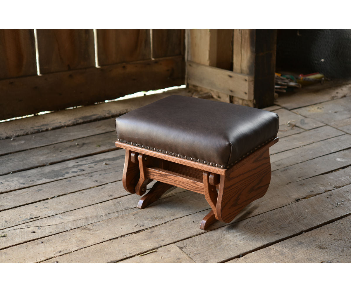 Amish Ogunquit Footrest with Adjustable Tilt