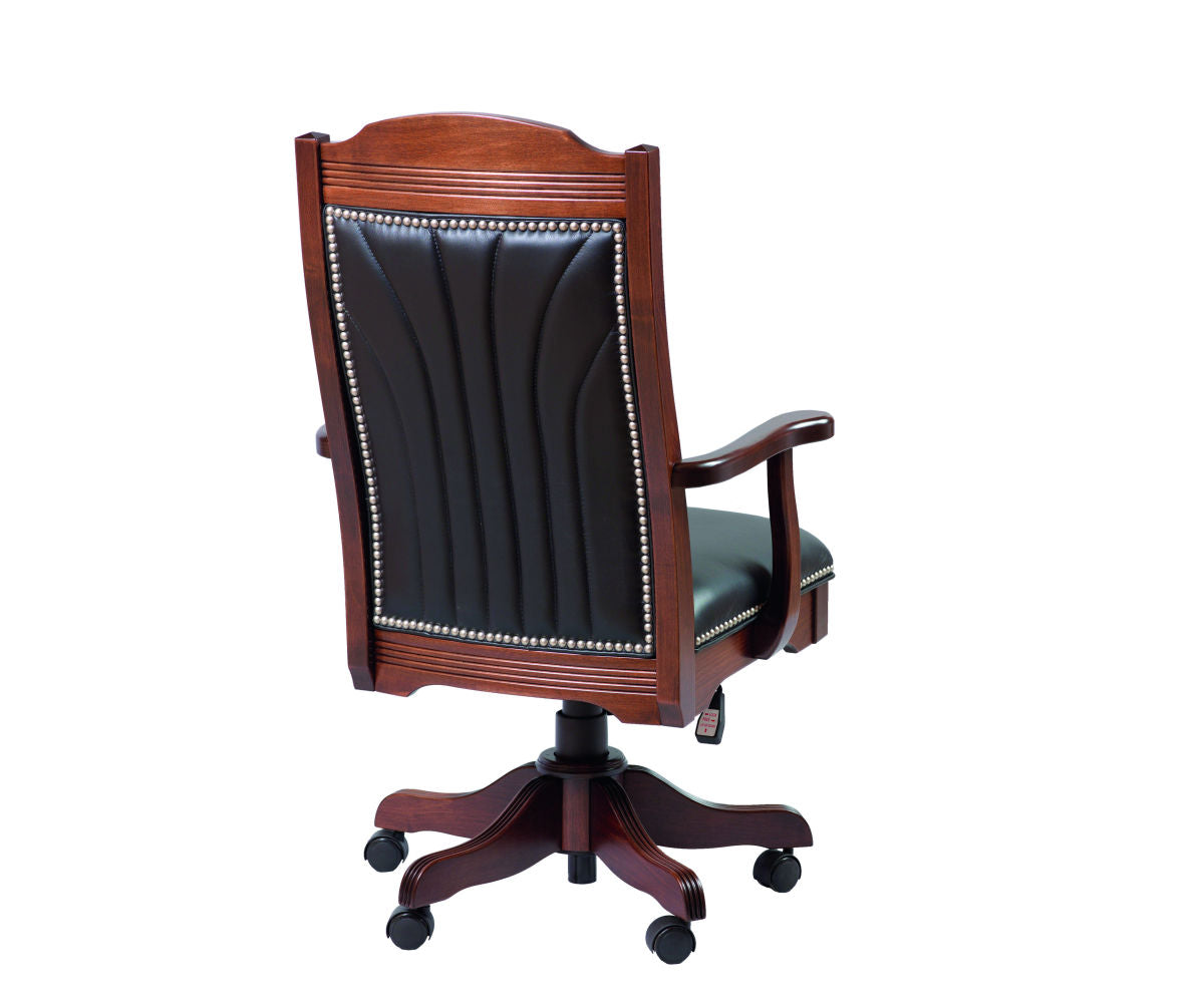 Amish Starr Executive Arm Chair with Gas Lift