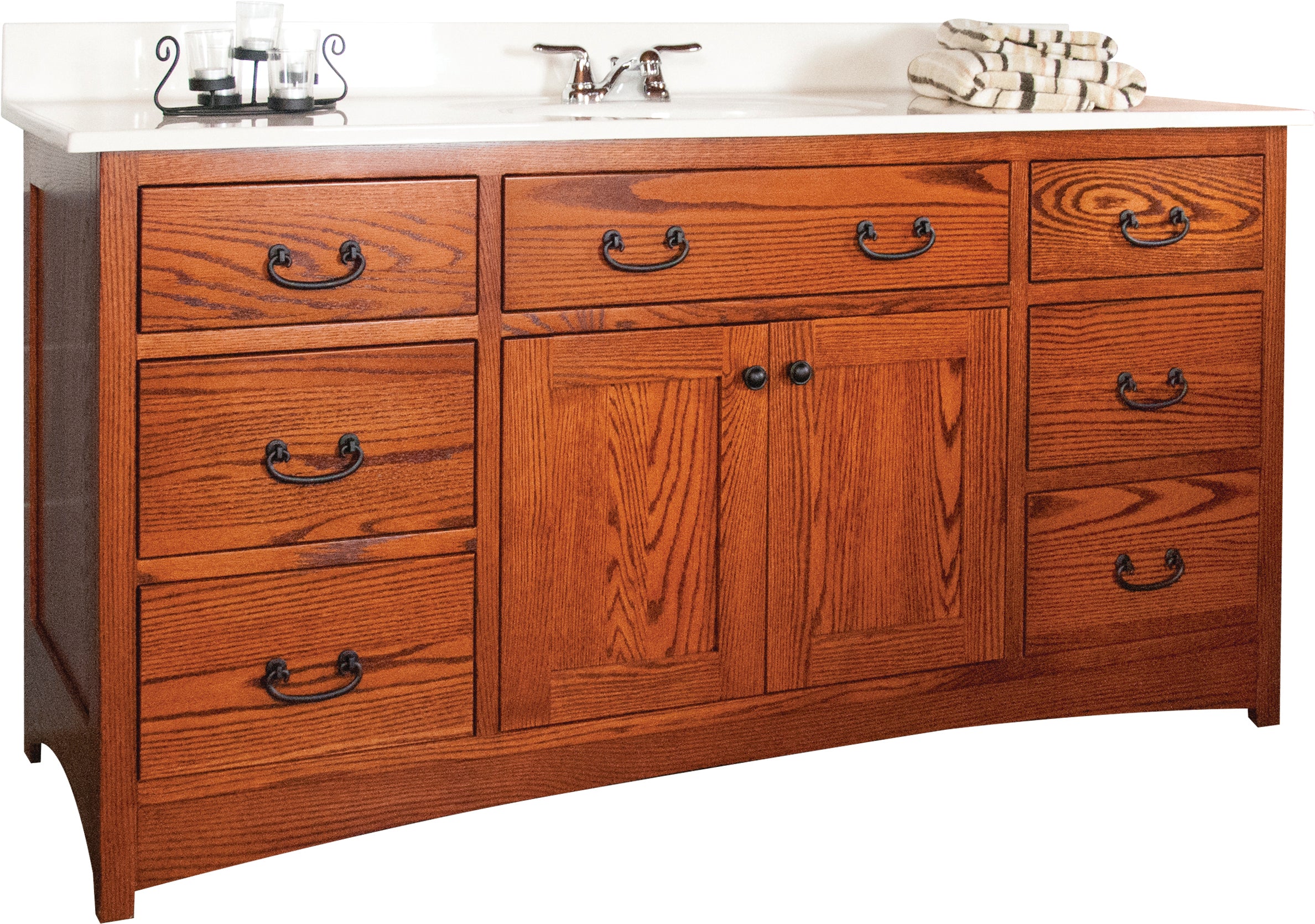 Amish 2000 Series 34.5" Vanity without Top
