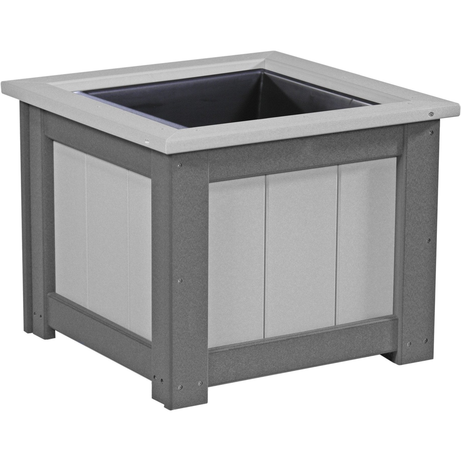 Outdoor 24" Square Planter