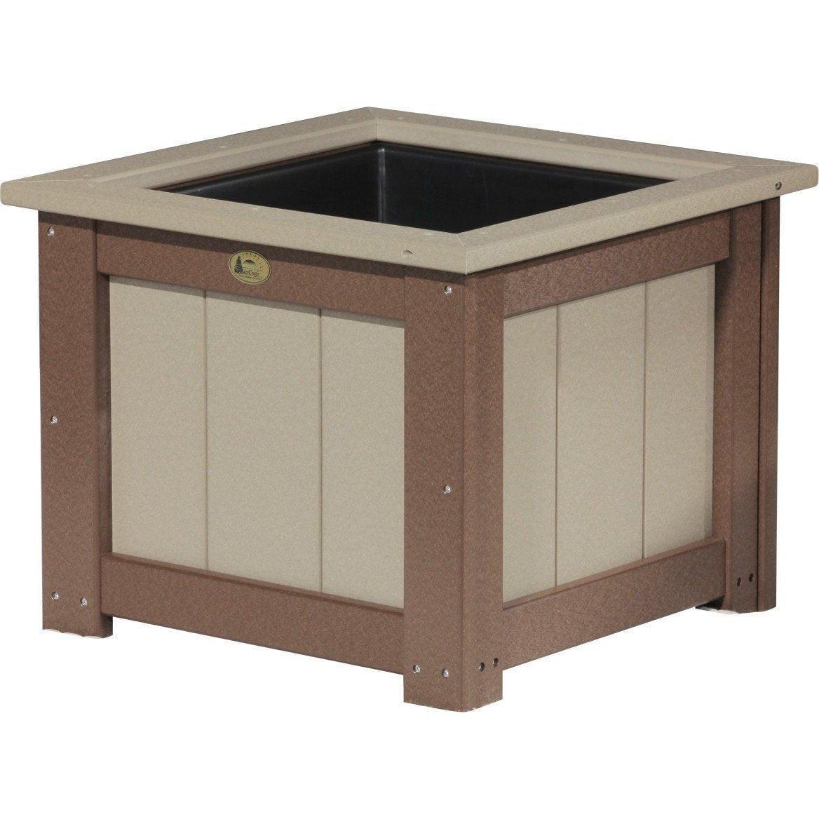 Outdoor 24" Square Planter