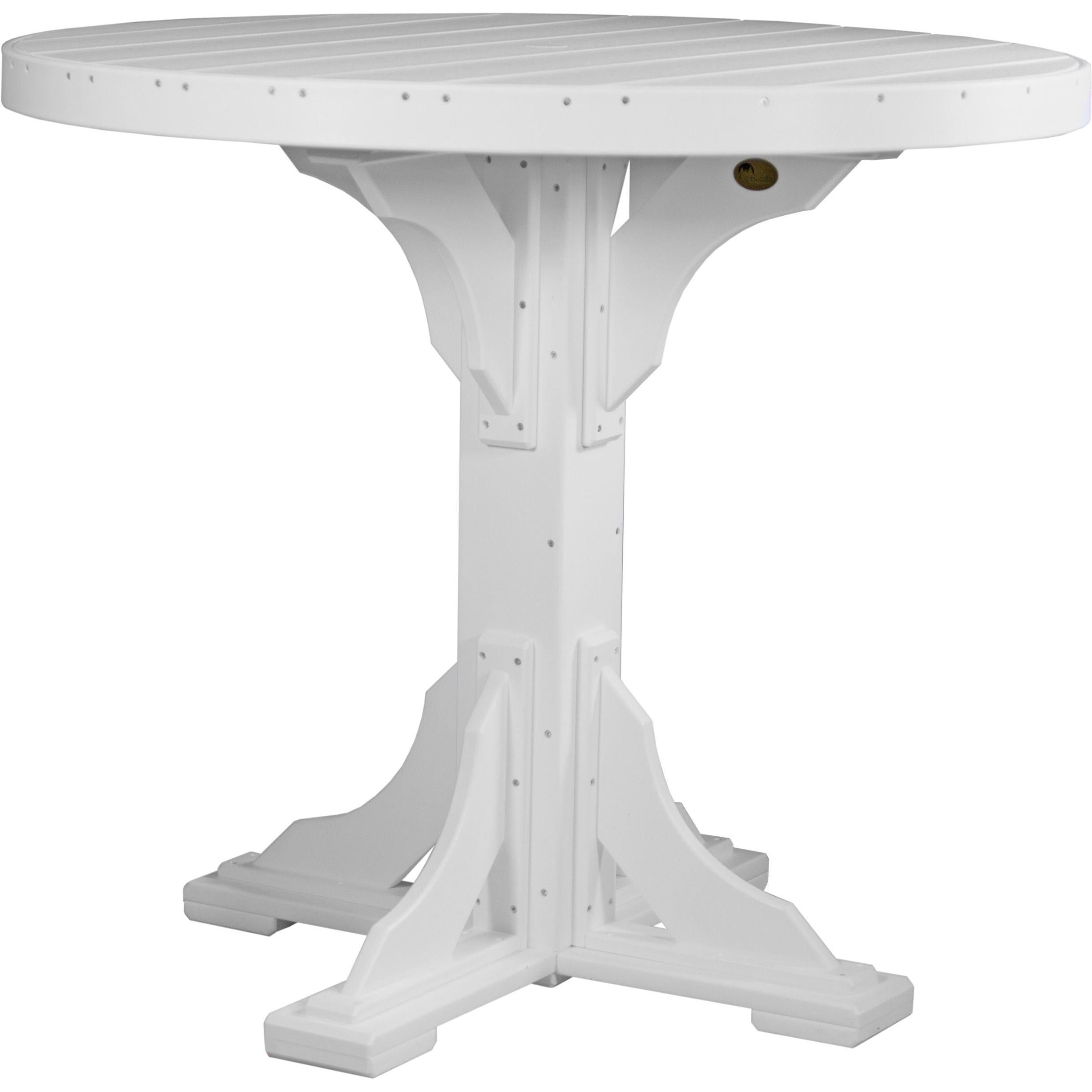 Luxcraft PolyTuf 4' Round Table - Thumbnail 4