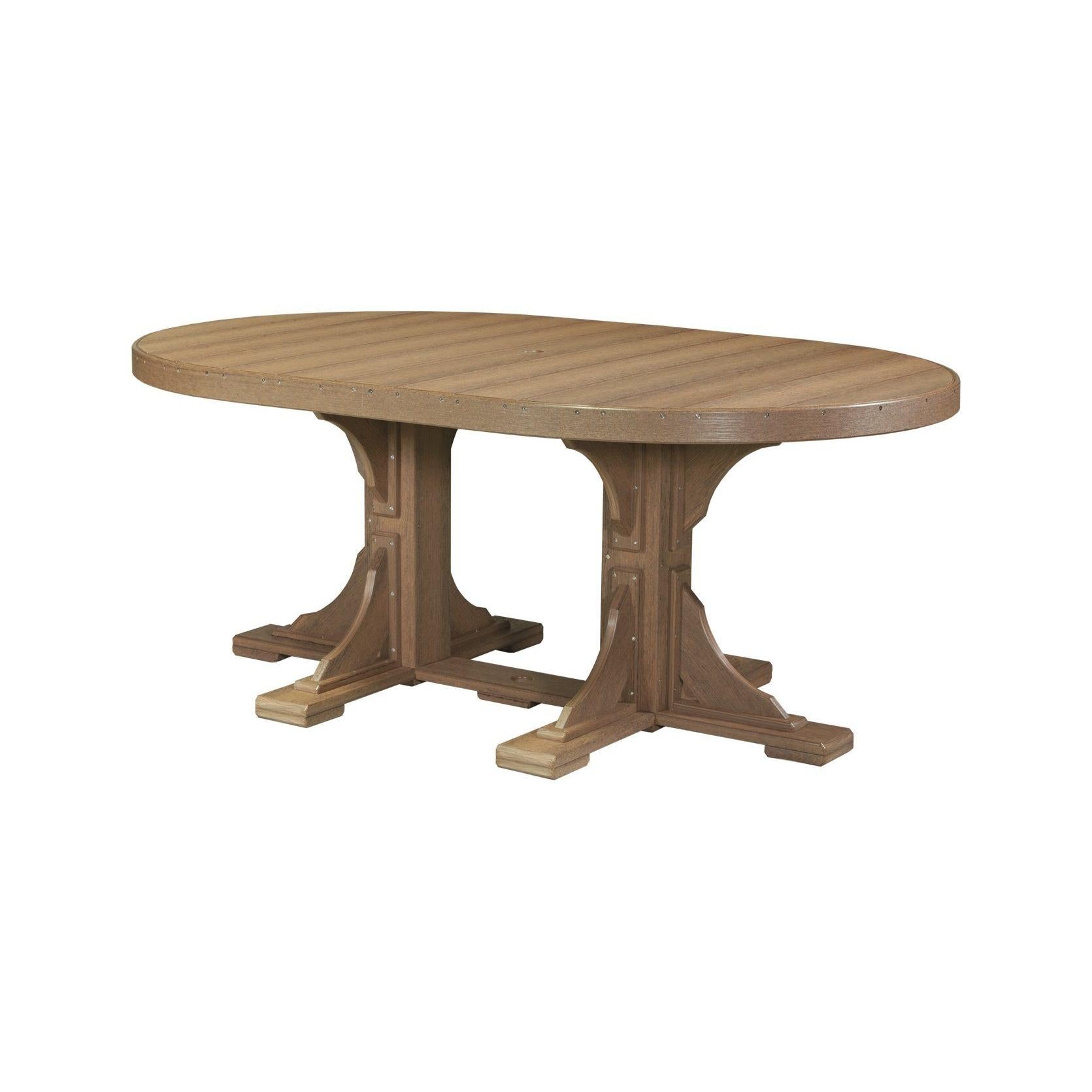 4' x 6' Oval Table – The Amish House