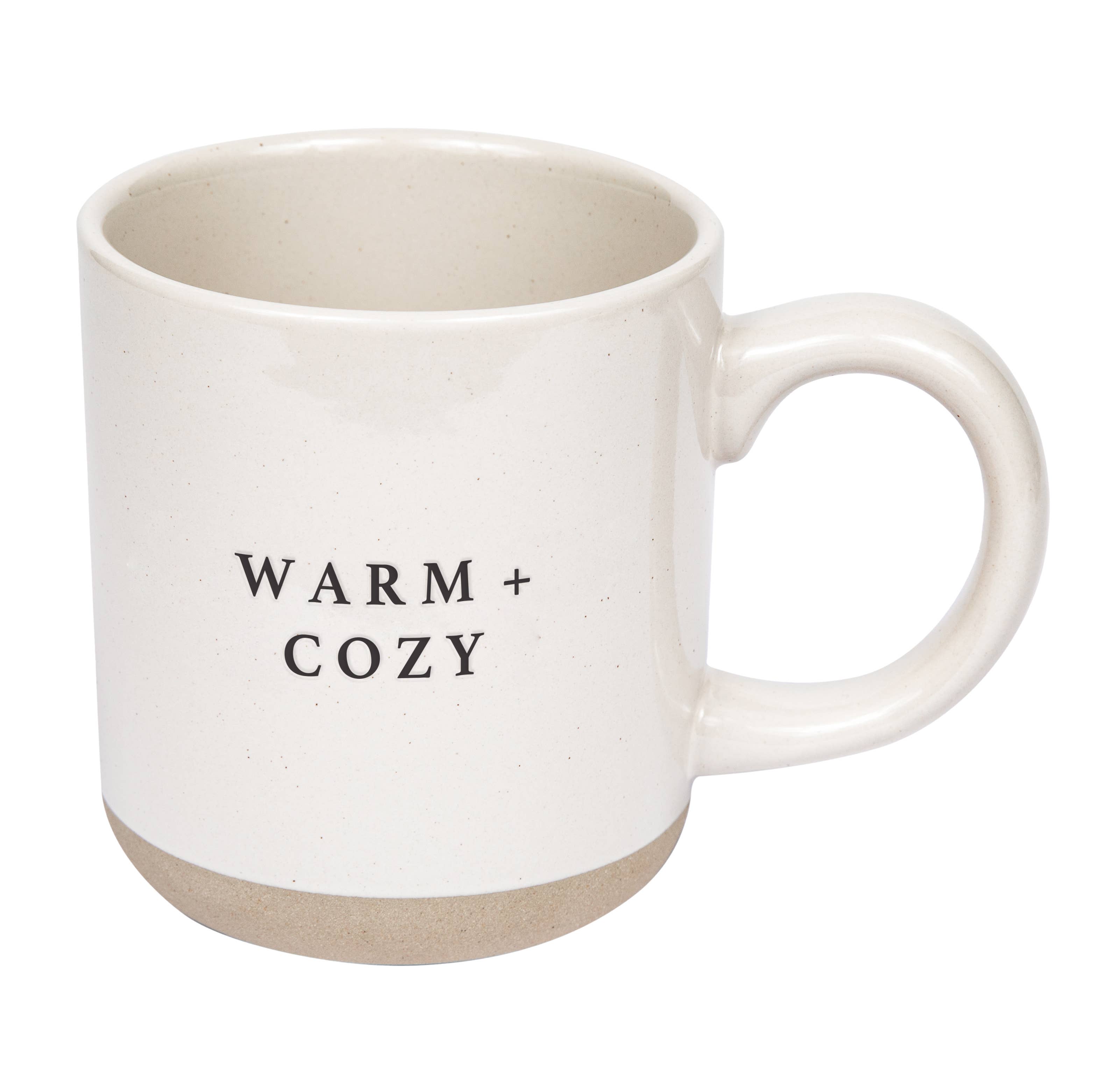 Warm & Cozy Stoneware Coffee Mug