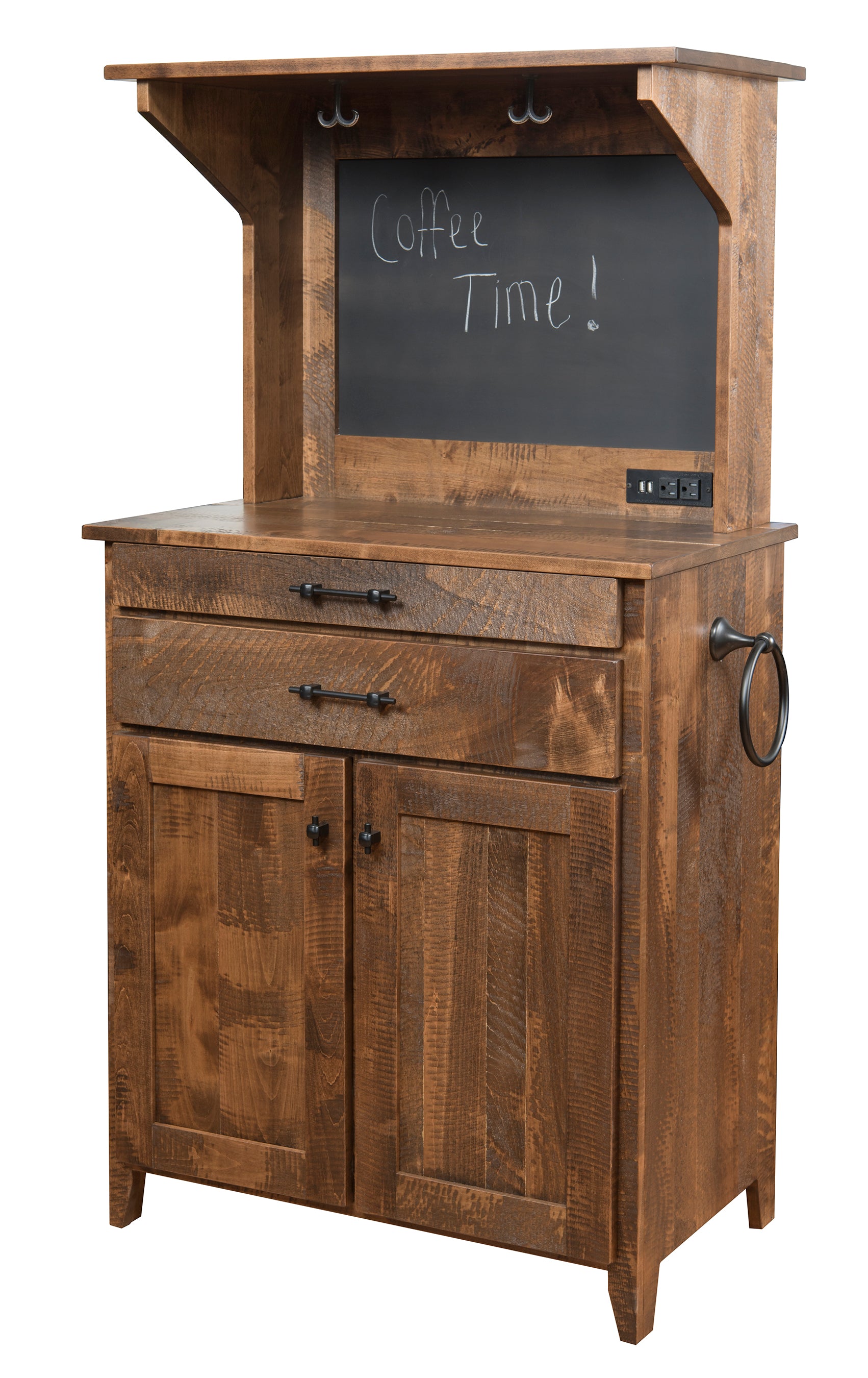 Amish Rustic Coffee Bar