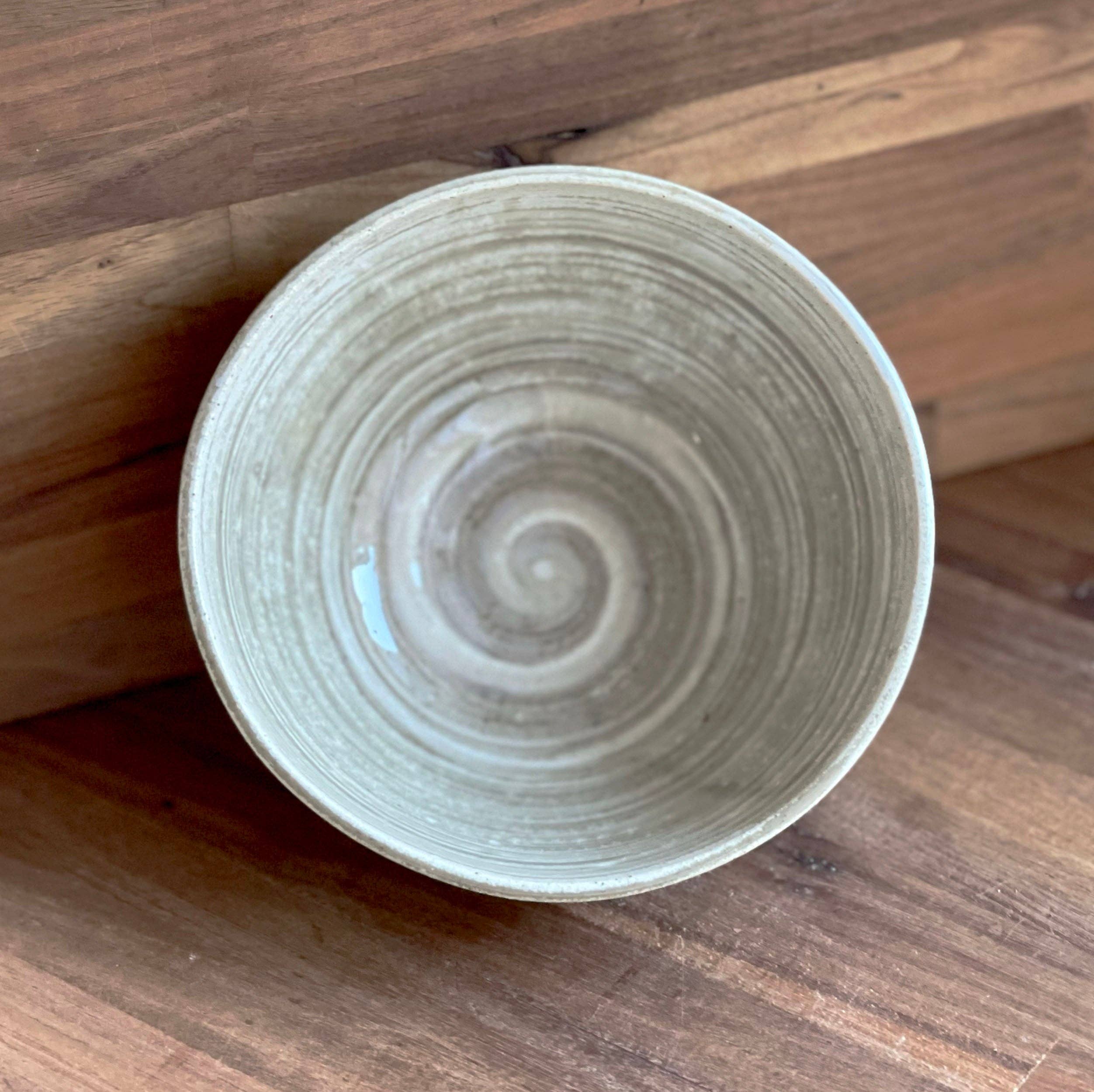 Wheel-Thrown Stoneware Bowl