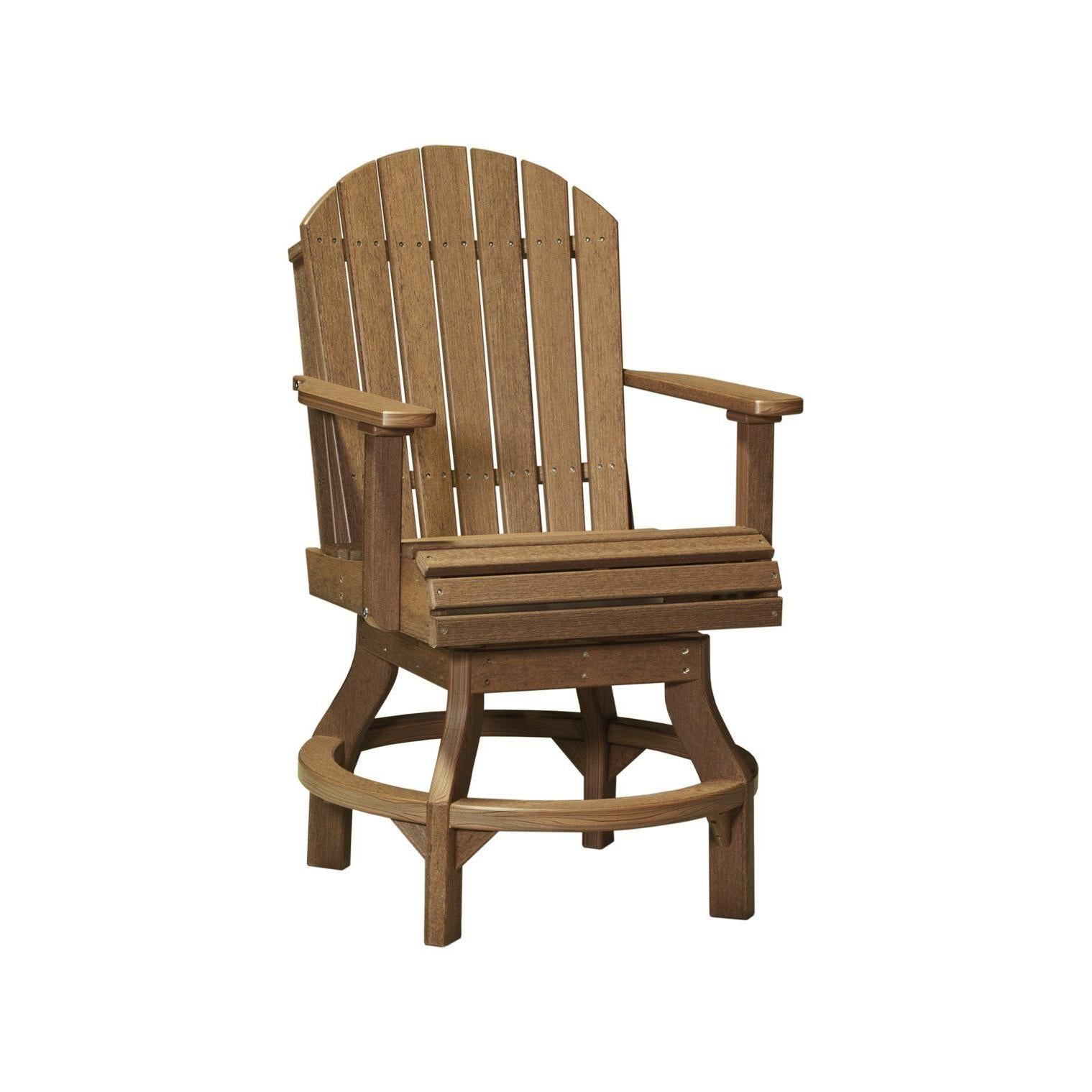 Luxcraft PolyTuf Adirondack Swivel Chair