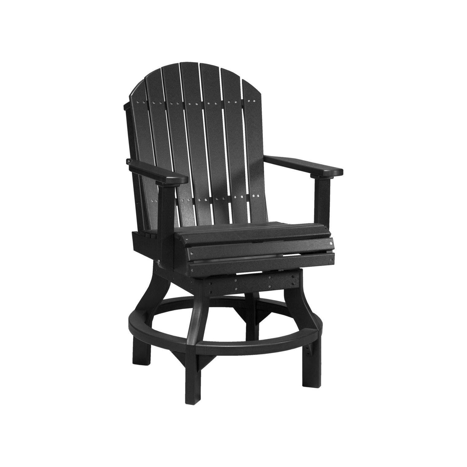 Luxcraft PolyTuf Adirondack Swivel Chair