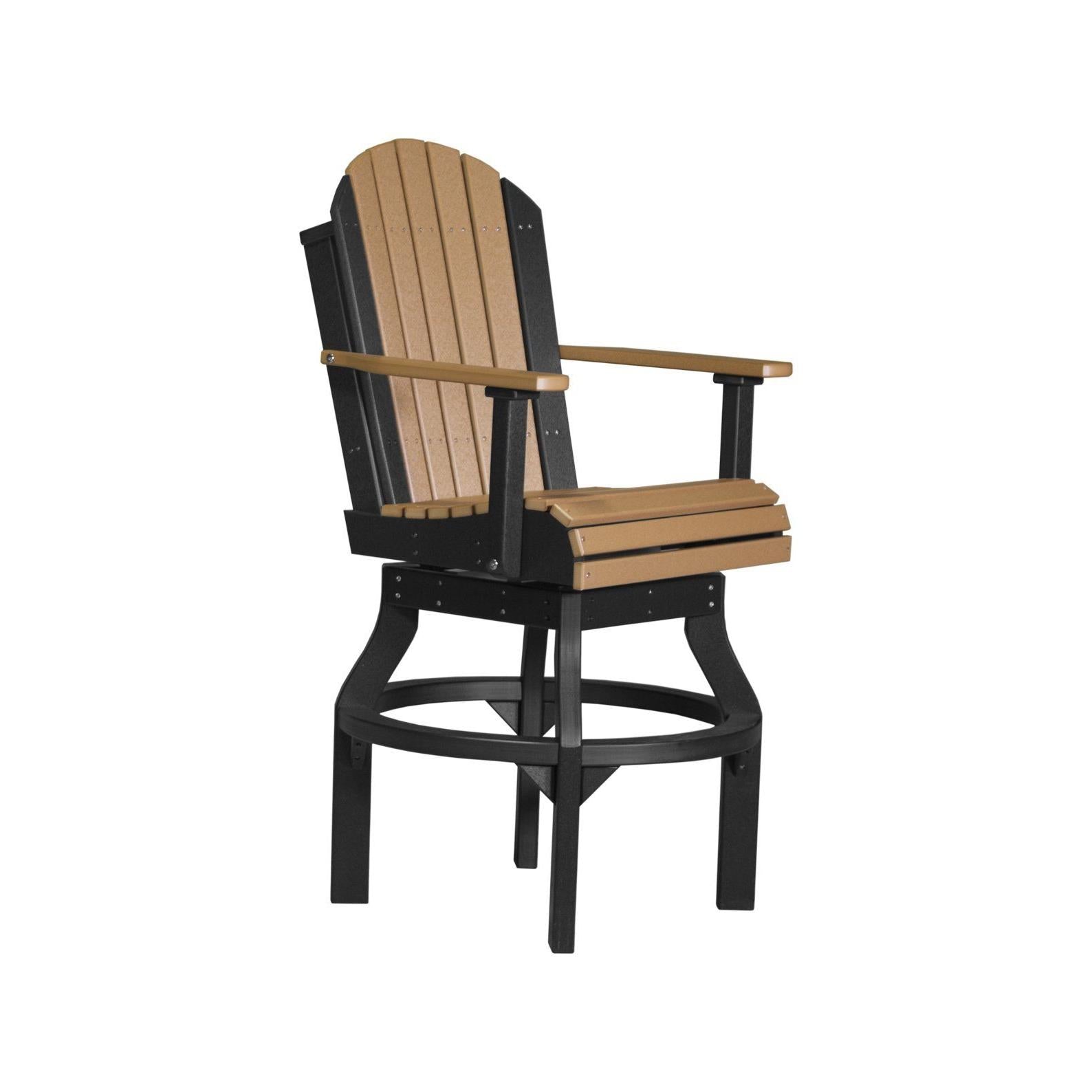 Luxcraft PolyTuf Adirondack Swivel Chair
