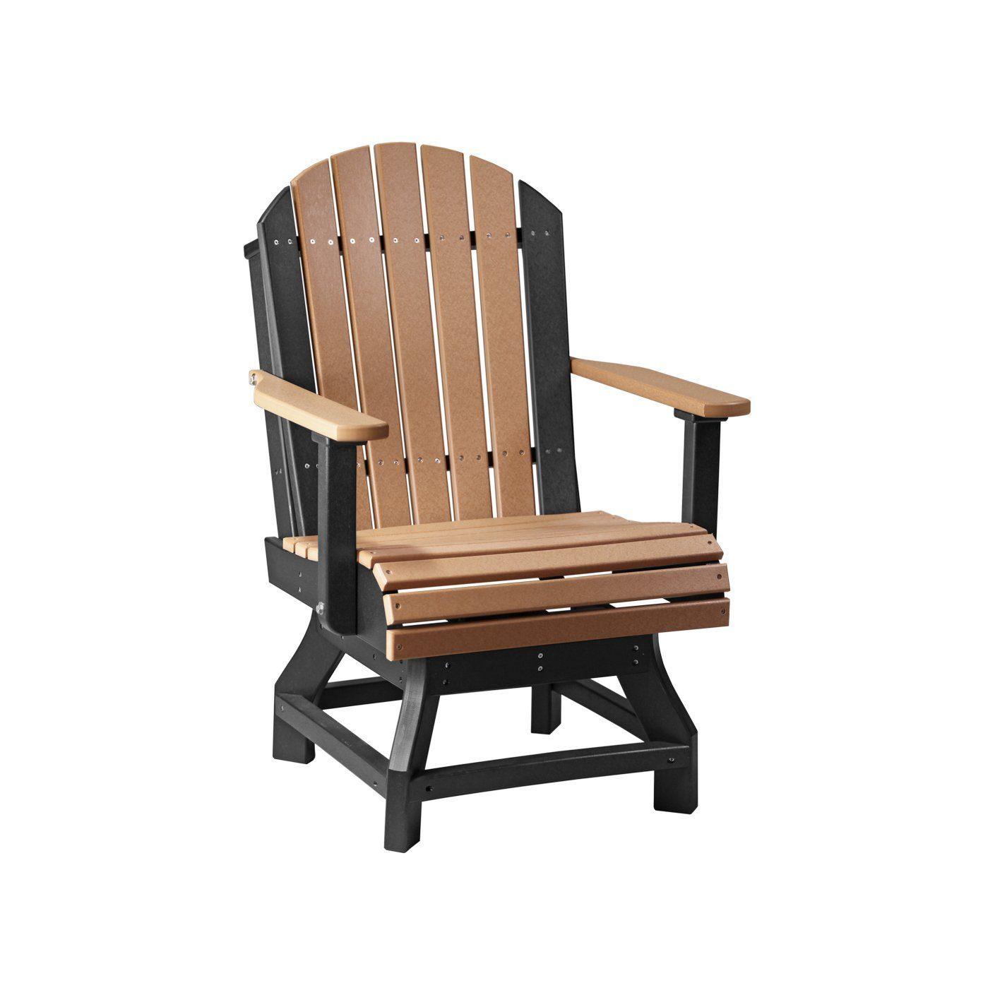 Luxcraft PolyTuf Adirondack Swivel Chair