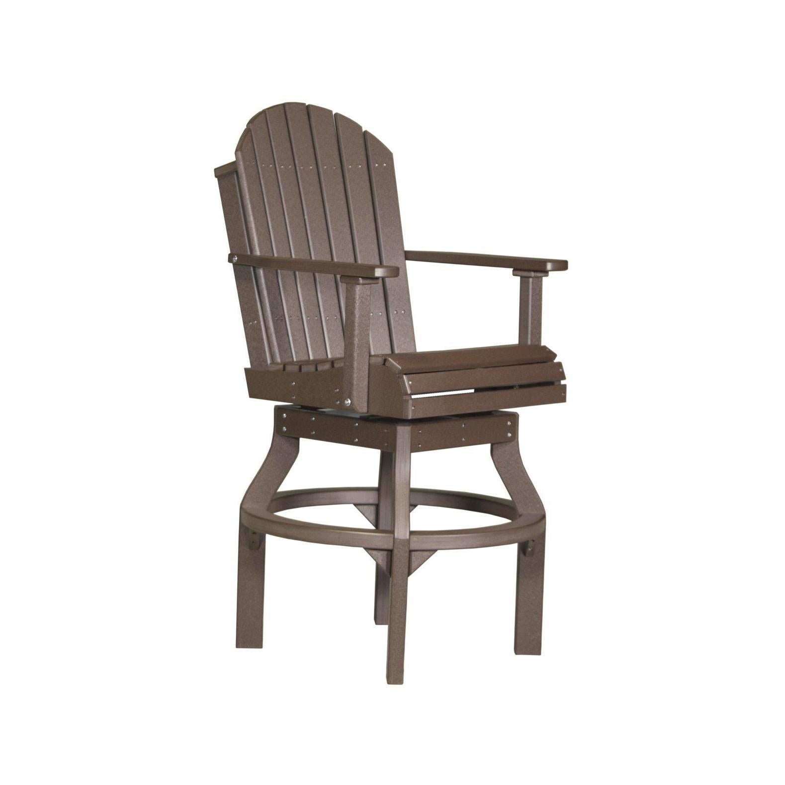 Luxcraft PolyTuf Adirondack Swivel Chair
