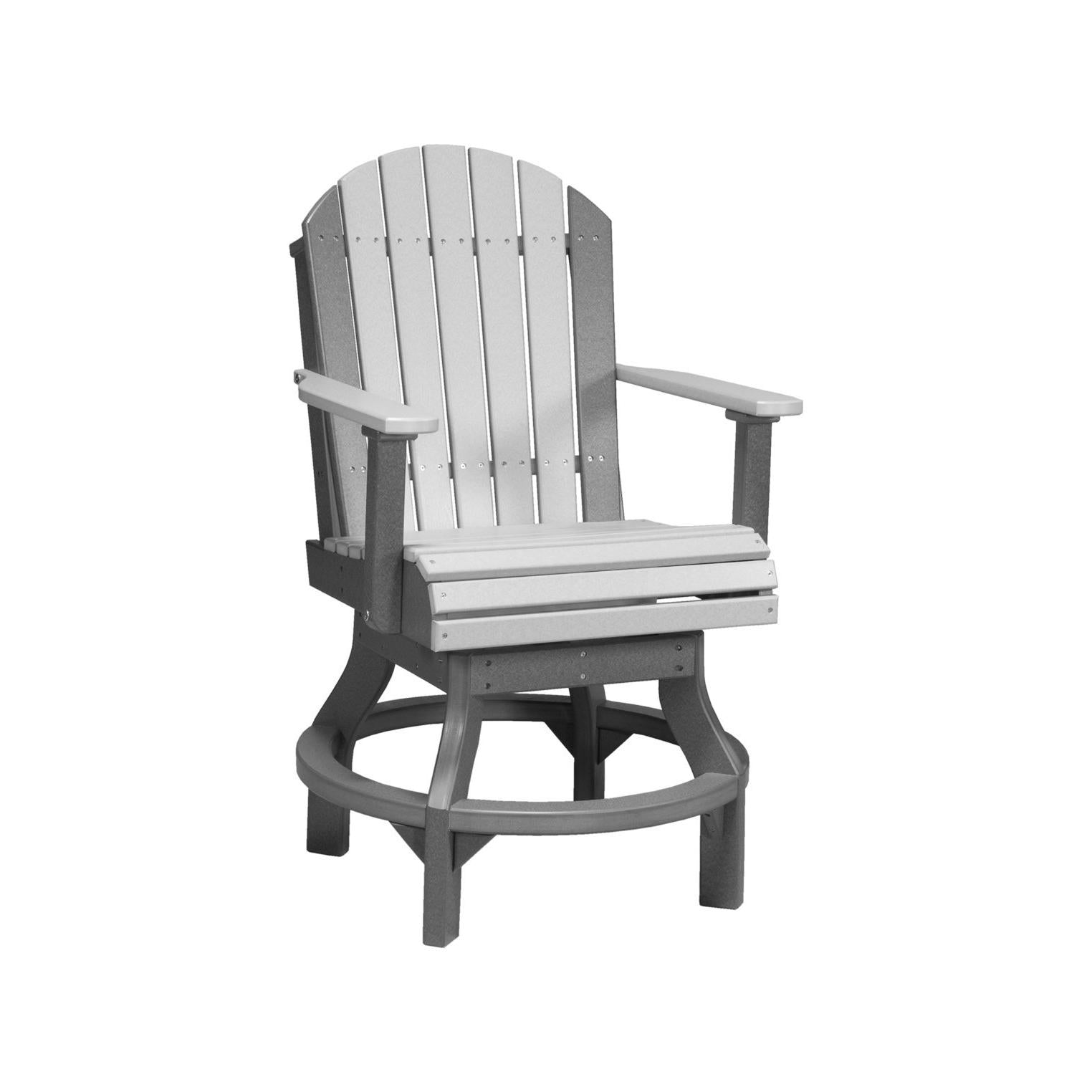 Luxcraft PolyTuf Adirondack Swivel Chair