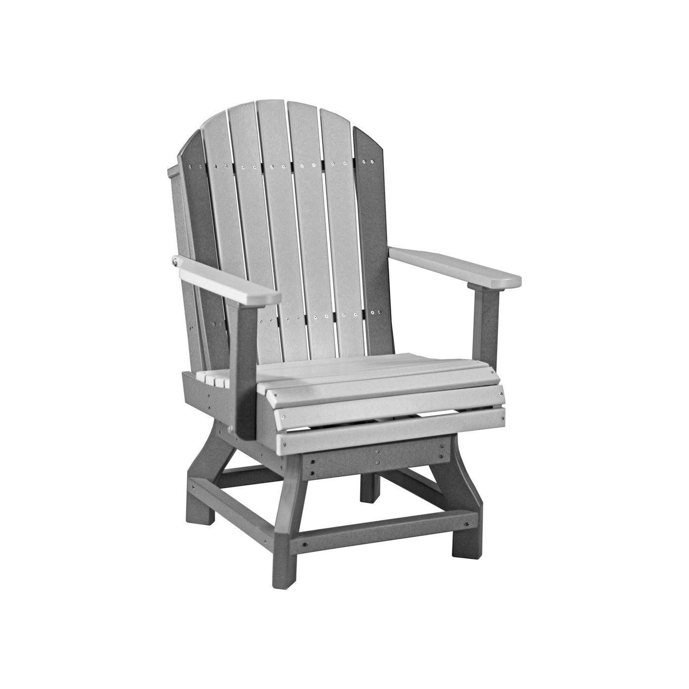 Luxcraft PolyTuf Adirondack Swivel Chair