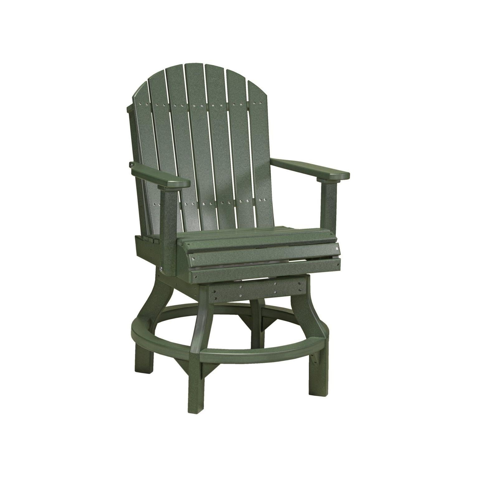 Luxcraft PolyTuf Adirondack Swivel Chair