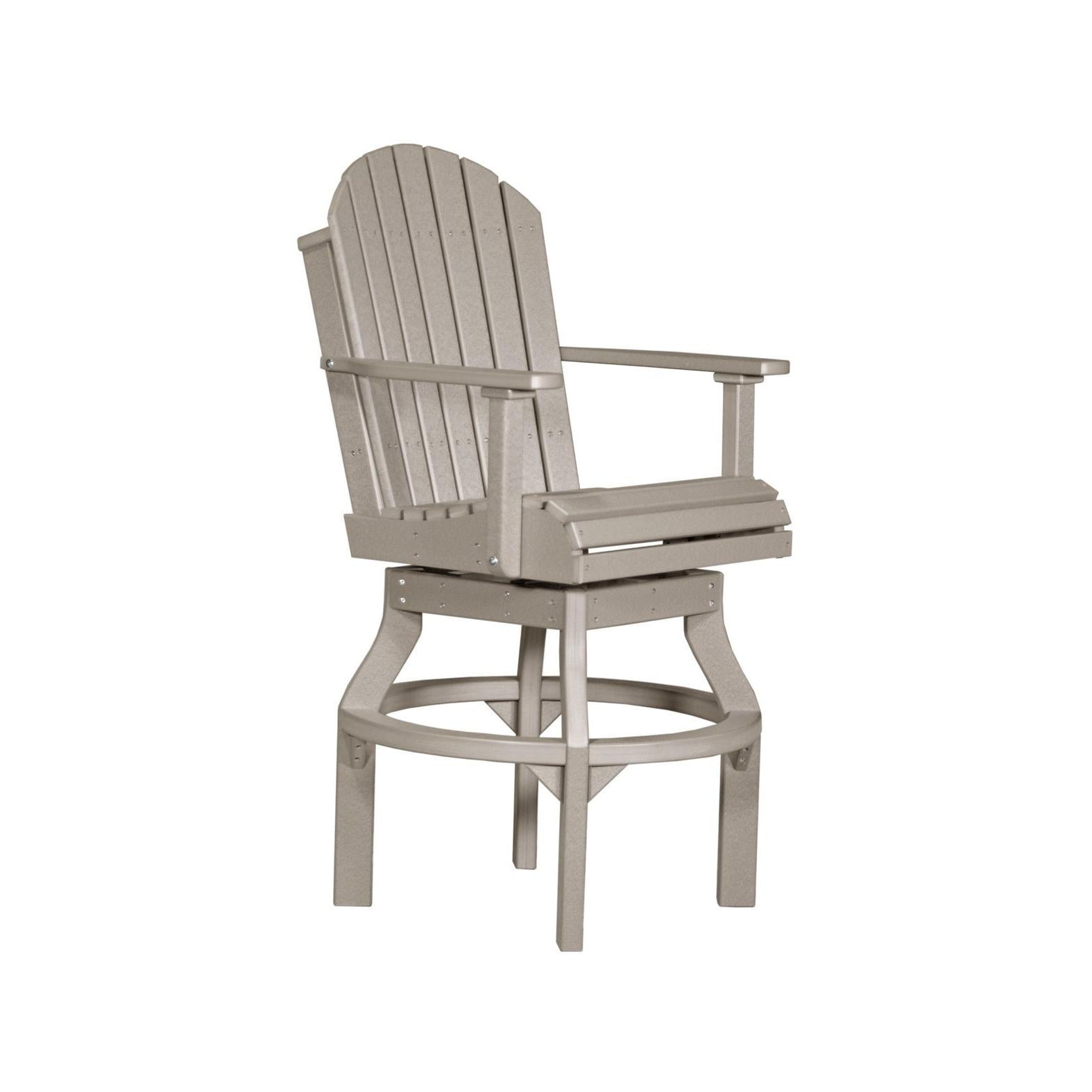Luxcraft PolyTuf Adirondack Swivel Chair