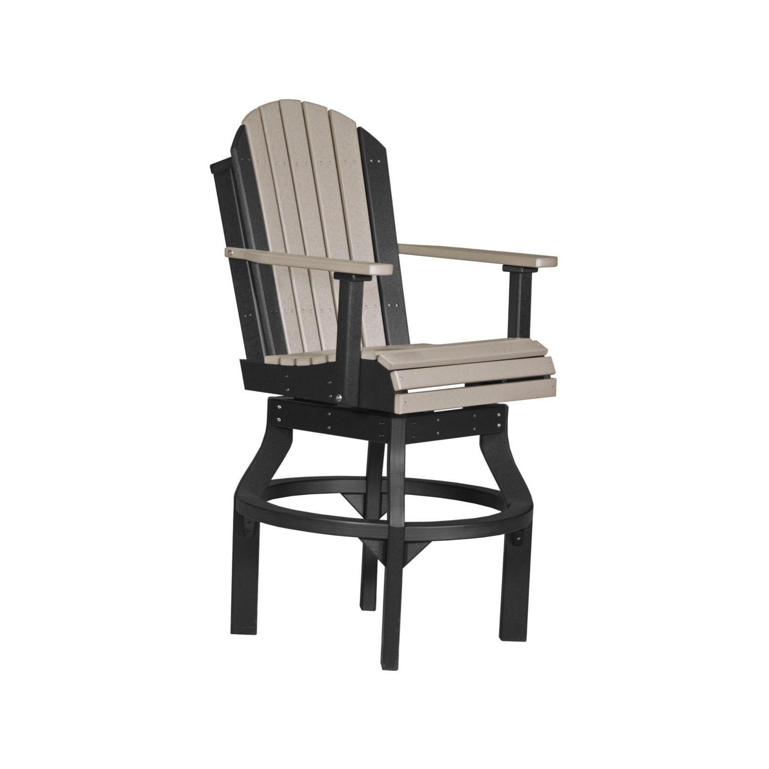 Luxcraft PolyTuf Adirondack Swivel Chair