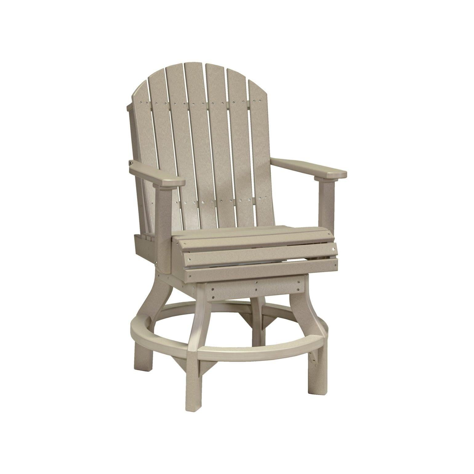 Luxcraft PolyTuf Adirondack Swivel Chair