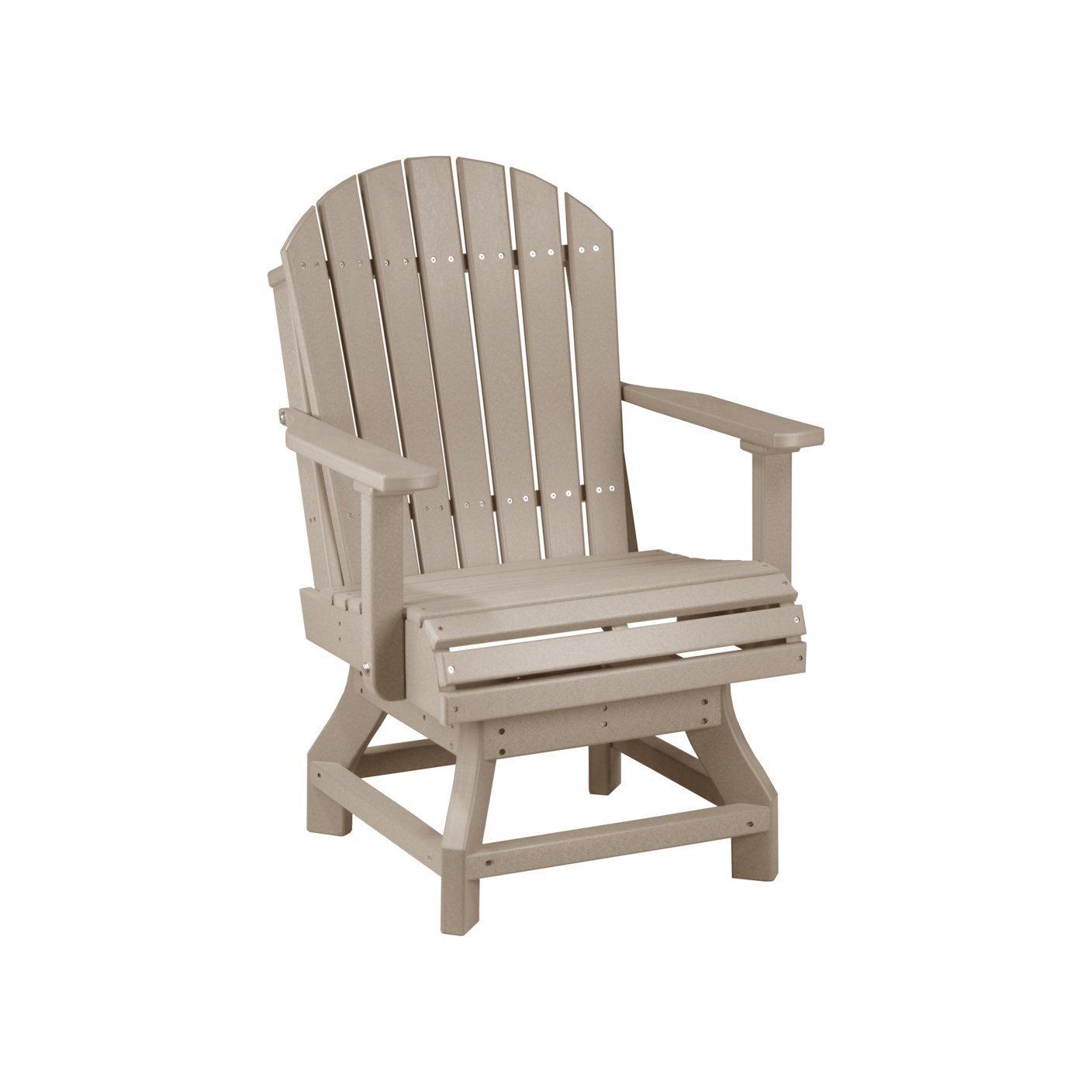 Luxcraft PolyTuf Adirondack Swivel Chair