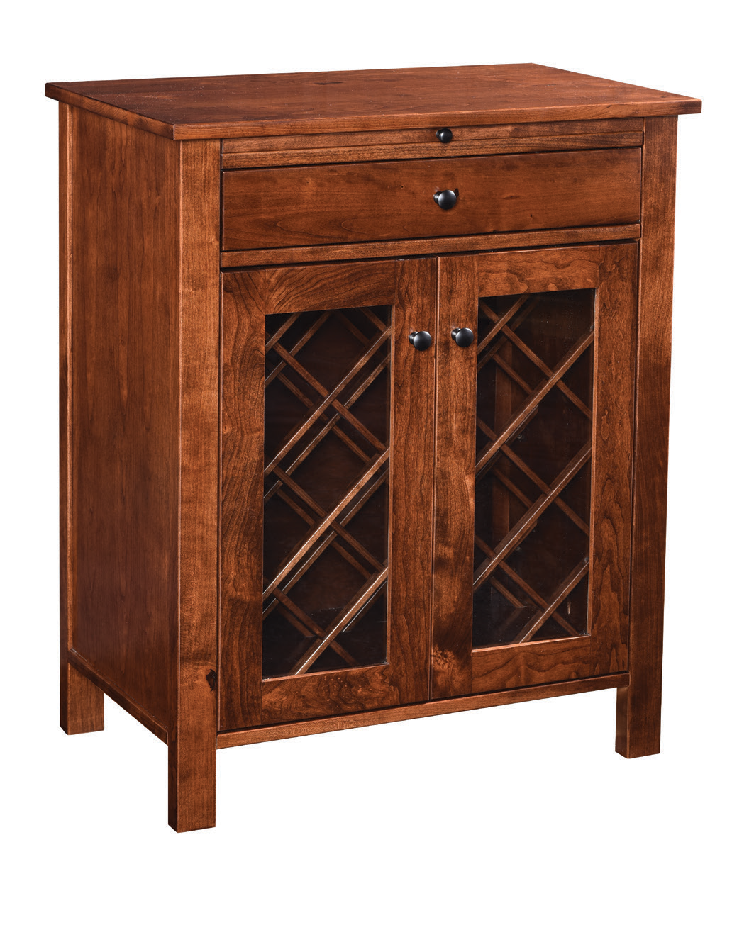 Amish 35" Bottom Half Wine Tower